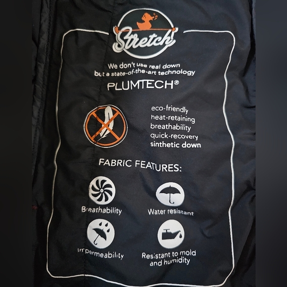 Save the Duck Hooded Stretch Parka sz 2 - Picture 10 of 11